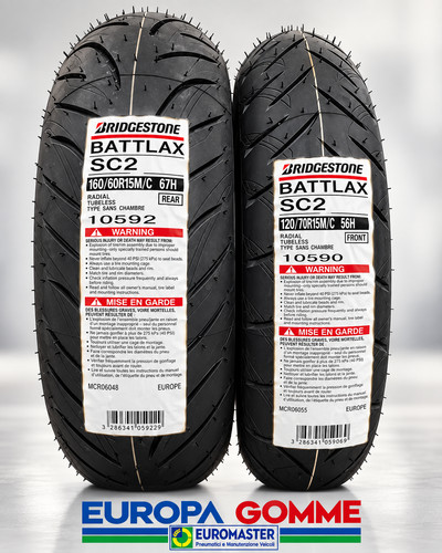 Coppia bridgestone 120 r15 - coppia, 120/70