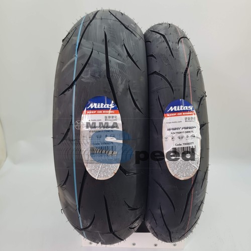 Coppia pneumatici 120 - /70/17, +