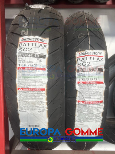 Coppia bridgestone 120 r15 - bridgestone, 120/70